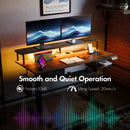 Advwin Electric Standing Desk with Drawers Keyboard