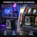 Advwin 20L Mini Fridge with LED Light for Bedroom