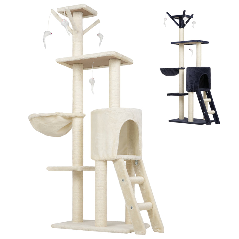 Advwin 145cm Cat Tree Cat Scratcher Post