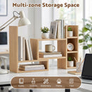 Advwin Adjustable Desktop Bookshelf Organizer