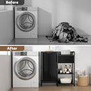 Advwin Laundry Hamper with Fabric Drawer 60L