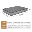 Advwin 25CM S/D/Q Memory Foam Springs Mattress