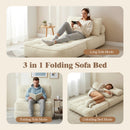 Advwin 3-in-1 Folding Sofa Bed with Pillow