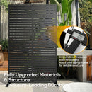 Advwin Metal Privacy Screen 3-Panel 118x180cm (Pre-Order)