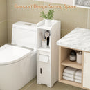 Advwin Slim Bathroom Storage Cabinet with Drawer