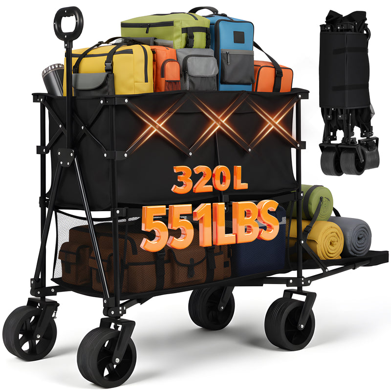 Advwin Double-layer Collapsible Wagon