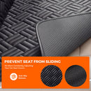 Advwin Dog Car Seat Cover Hard Bottom for Back Seat Extender