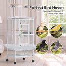 Advwin 153cm Large Bird Cage with Rolling Stand
