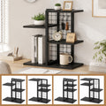 Advwin 4-Tier Wood Desktop Bookshelf w/ Adjustable Shelf