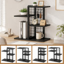 Advwin 4-Tier Wood Desktop Bookshelf w/ Adjustable Shelf