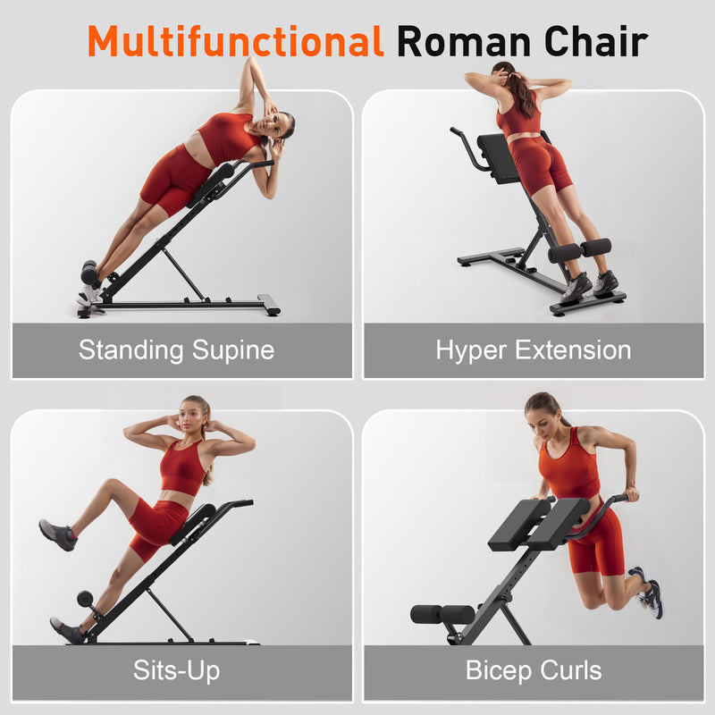 Advwin Roman Chair Foldable with 3 Angle & 7 Height