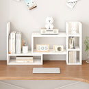 Advwin Adjustable Desktop Bookshelf Organizer