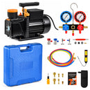 Advwin 5CFM 1/3HP Vacuum Pump & Gauge Set