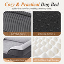 Advwin Orthopedic Memory Foam Dog Bed 73x60x19cm