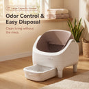 Advwin Open Top Automatic Self Cleaning Cat Litter Box