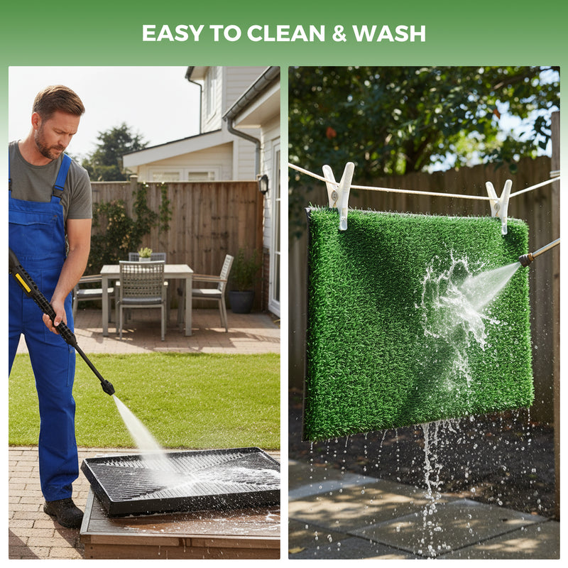 Advwin Dog Potty with Pee Baffle 76cm x 50cm