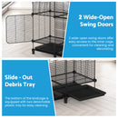 Advwin 162cm Flight Bird Cage Parrot Budgie Aviary