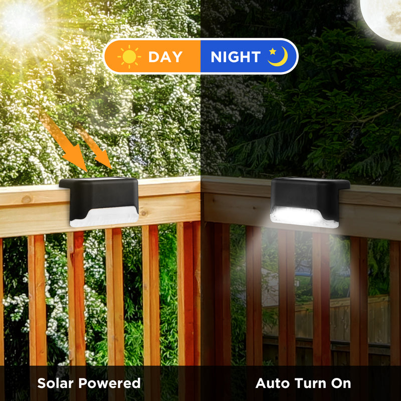 Advwin Solar Deck Lights 8 Pack LED