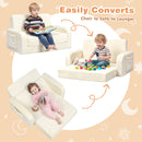 Advwin 3-in-1 Kids Loveseat Sofa Toddler Couch
