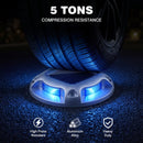 Advwin Solar Deck Lights  2 Color in 1 Driveway Lights
