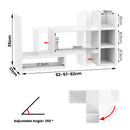 Advwin Adjustable Desktop Bookshelf Organizer