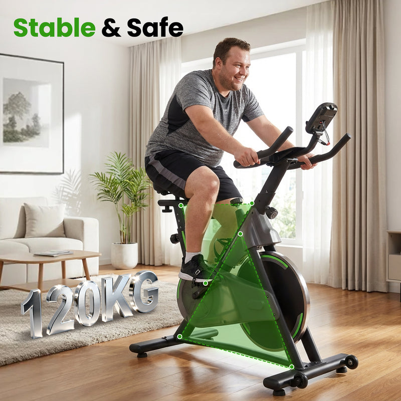 Advwin Exercise Bike with 6kg Flywheel