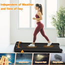 Advwin Walking Pad Manual Incline Treadmill