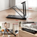 Advwin Electric Treadmill for Home w/Safety Key
