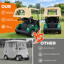 Advwin Universal Golf Cart Rear Bag Rain Cover Set