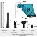 Advwin 2-in-1 Cordless Leaf Blower & Vacuum