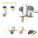 Advwin Interactive Cat Toy Automatic Feather Teaser