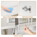 Advwin LED Bathroom Mirror Cabinet Wall Mounted