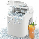 Advwin 12KG Self-Cleaning Ice Makers with Handle White