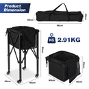 Advwin Foldable Tennis Ball Cart with Carry Bag