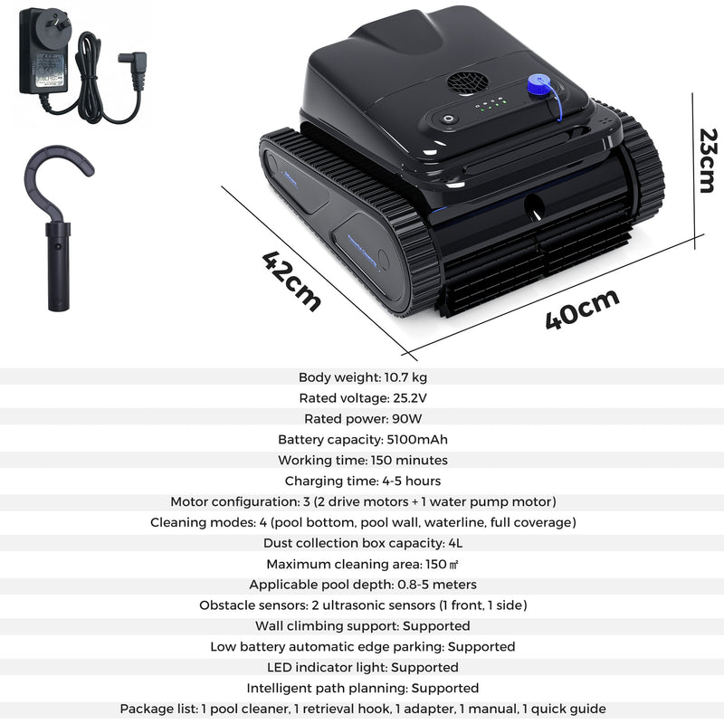 Advwin Robotic Pool Vacuum