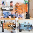 Advwin Electric Bladeless Fan Heater with Thermostat