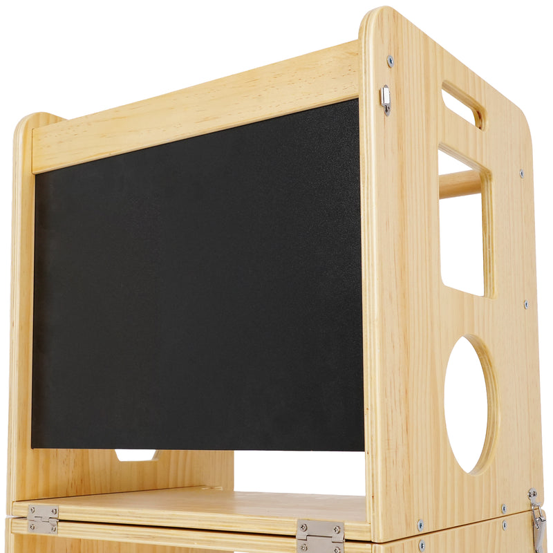 Advwin 3-in-1 Toddler Kitchen Step Stool Foldable