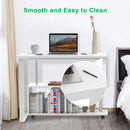 Advwin Office Desk Computer Desk Swivel L-shape