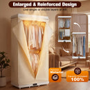 Advwin 1500W Portable Clothes Dryer with Remote Control