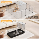 Advwin Small Animal Playpen with Doors & Waterproof Mat