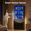 Advwin LED Glass Display Cabinet w/ Motion Sensor