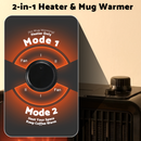 Advwin Electric Heater with Mug Warmer