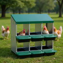 Advwin 6 Hole Chicken Hen Coop Egg Nesting Box