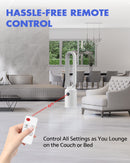 Advwin Bladeless Tower Fan Portable Electric