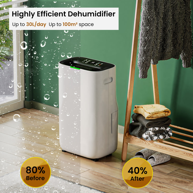 Advwin 30L Portable Compressor Dehumidifiers(Pre_Order)