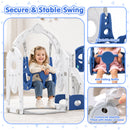 Advwin 10-in-1 Kids Slide Swing Set Indoor & Outdoor Playset