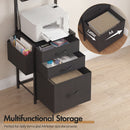 Advwin File Cabinet with Charging Station & 3 Drawers