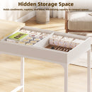 Advwin Folding Dining Table with Hidden Storage