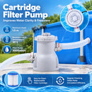 Advwin Steel Frame Above Ground Pool w/ Filter Pump