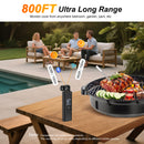 Advwin Wireless Meat Thermometer Dual Probe Bluetooth